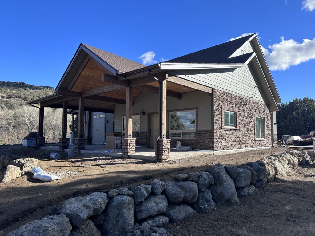 Exterior stone veneer