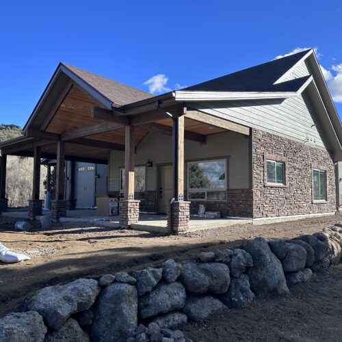 Exterior stone veneer